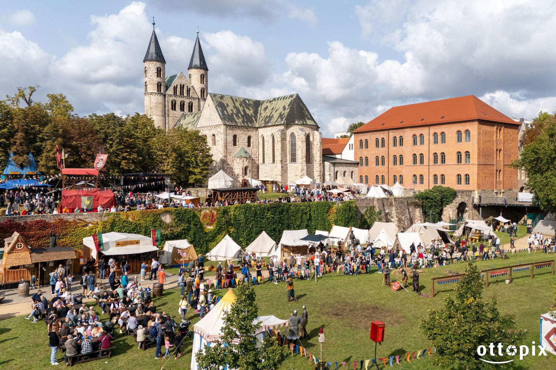 Kaiser-Otto-Fest in der Altstadt von Magdeburg